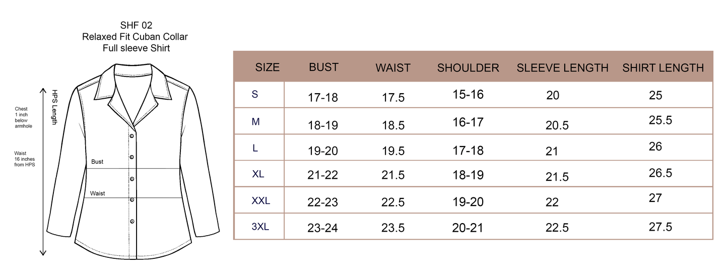 Essential White - Solid - Full Sleeve Relaxed Fit Women's Shirt