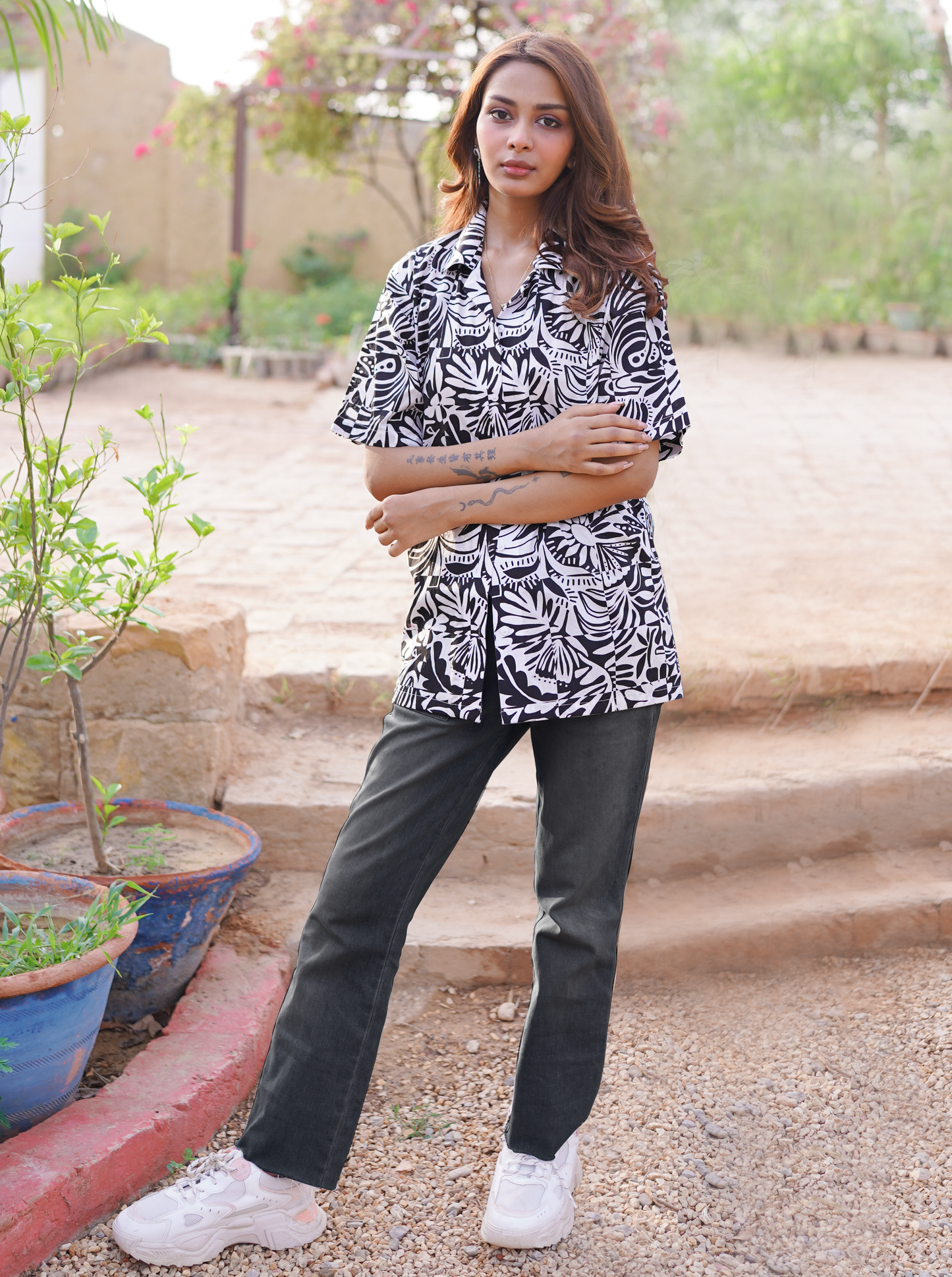 Tropikana-Women- Relaxed Fit shirt