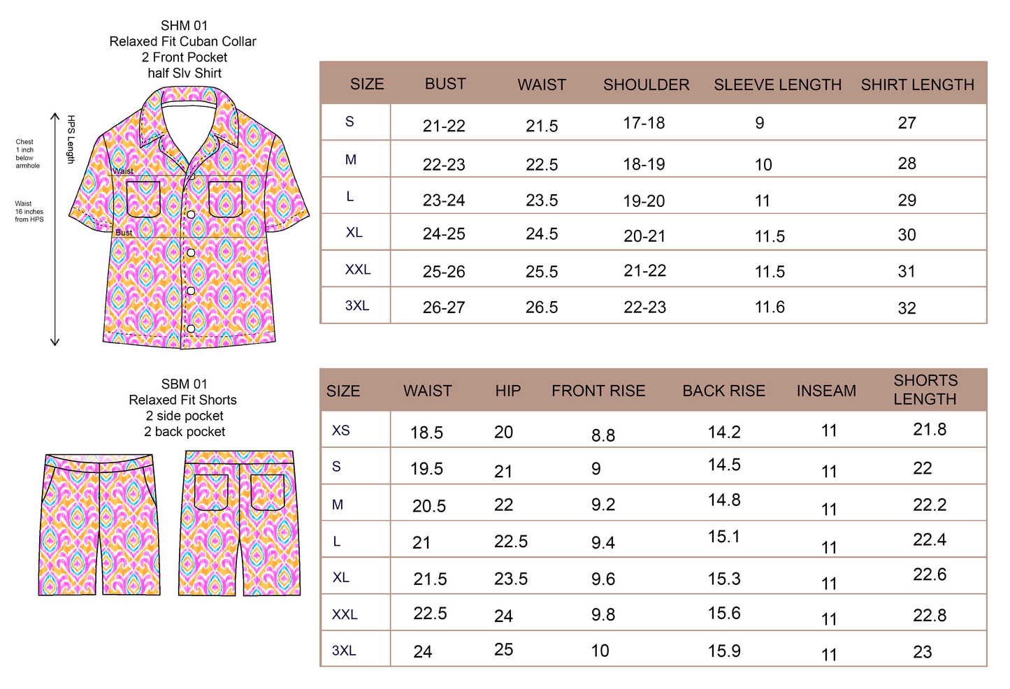 Turtle Mesh - Men - Relaxed Fit Co-ord set