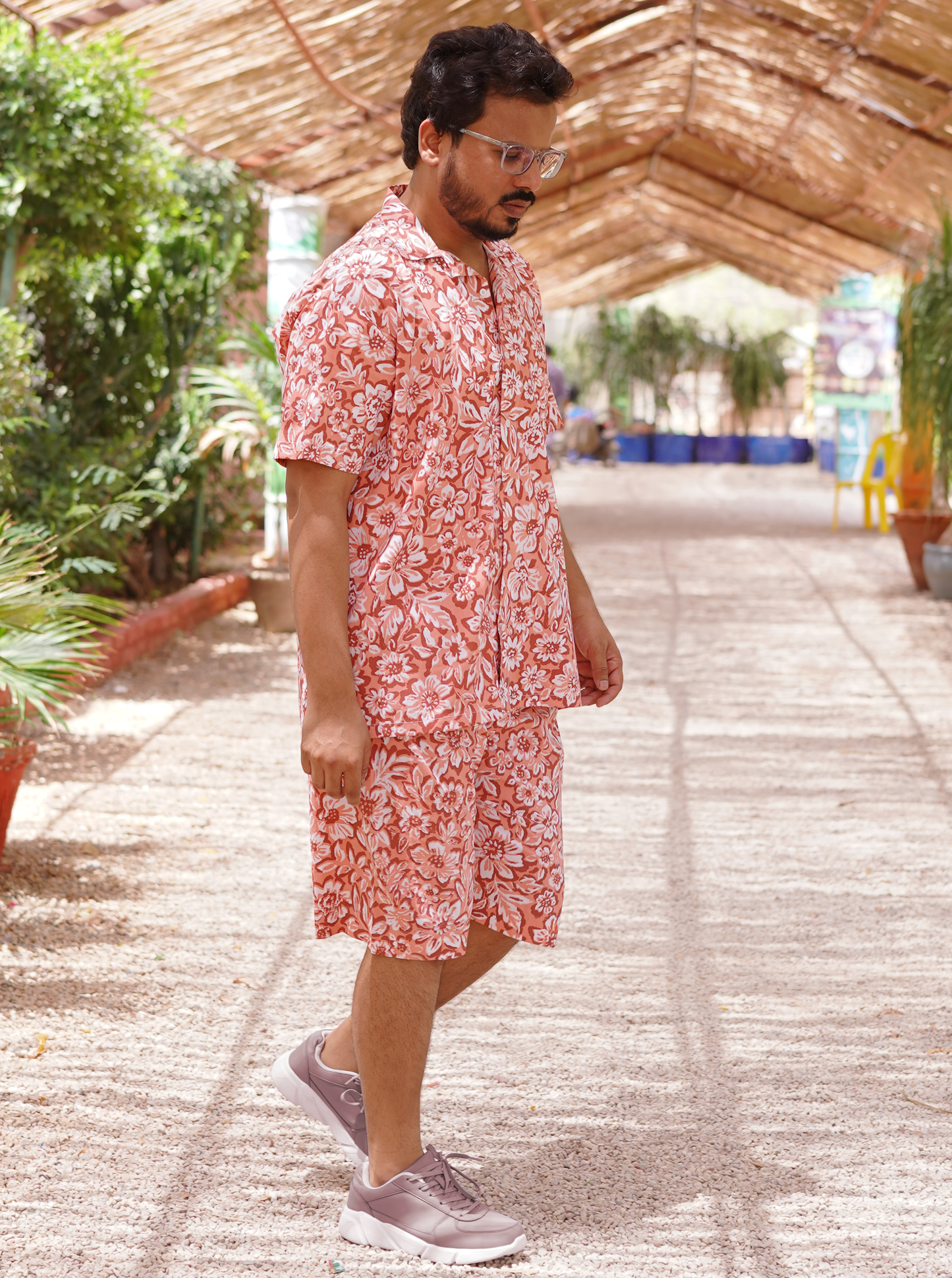 Floweret - Men - Relaxed Fit Co-ord set