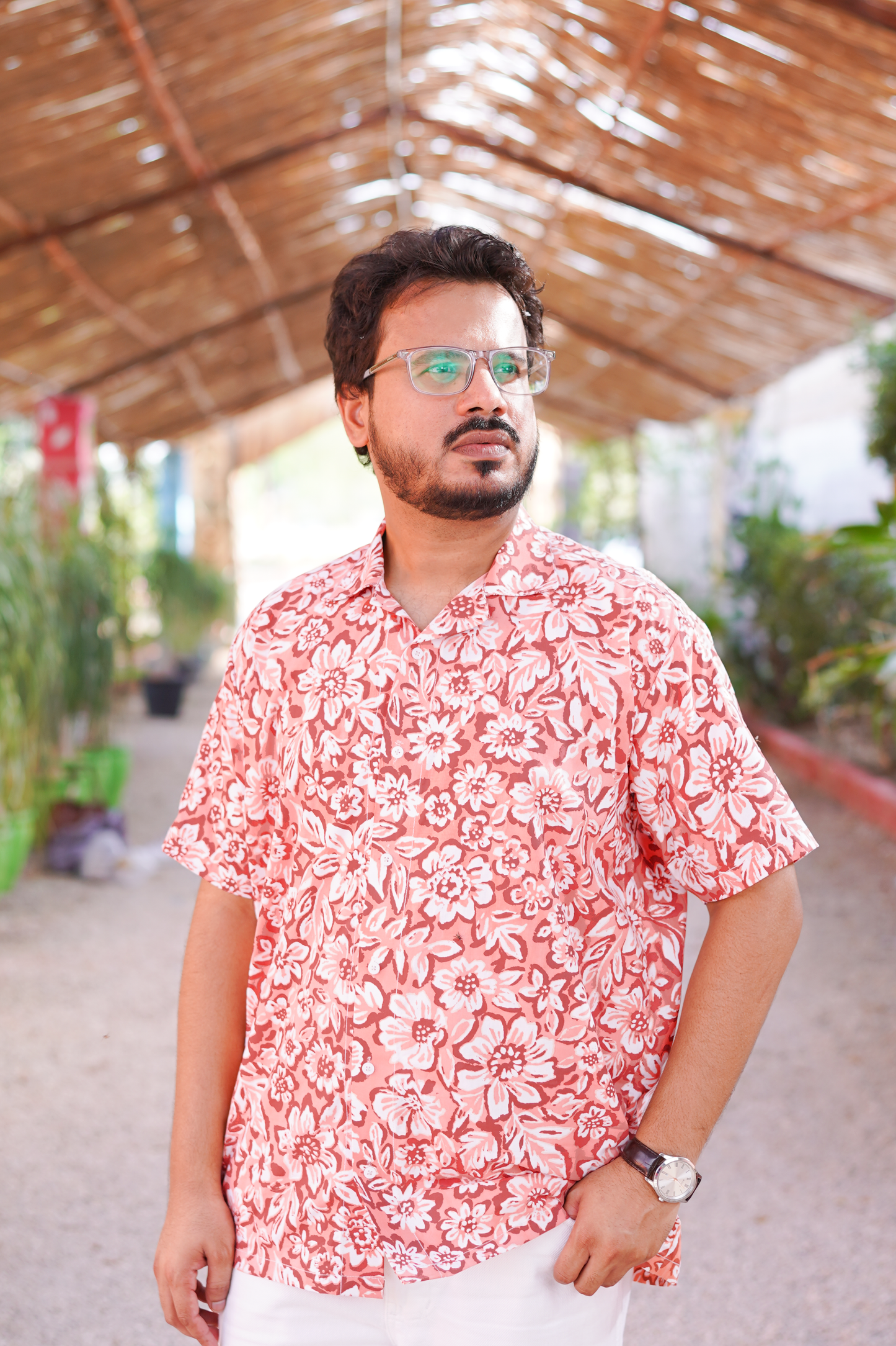 Floweret - Men - Relaxed Fit Shirt