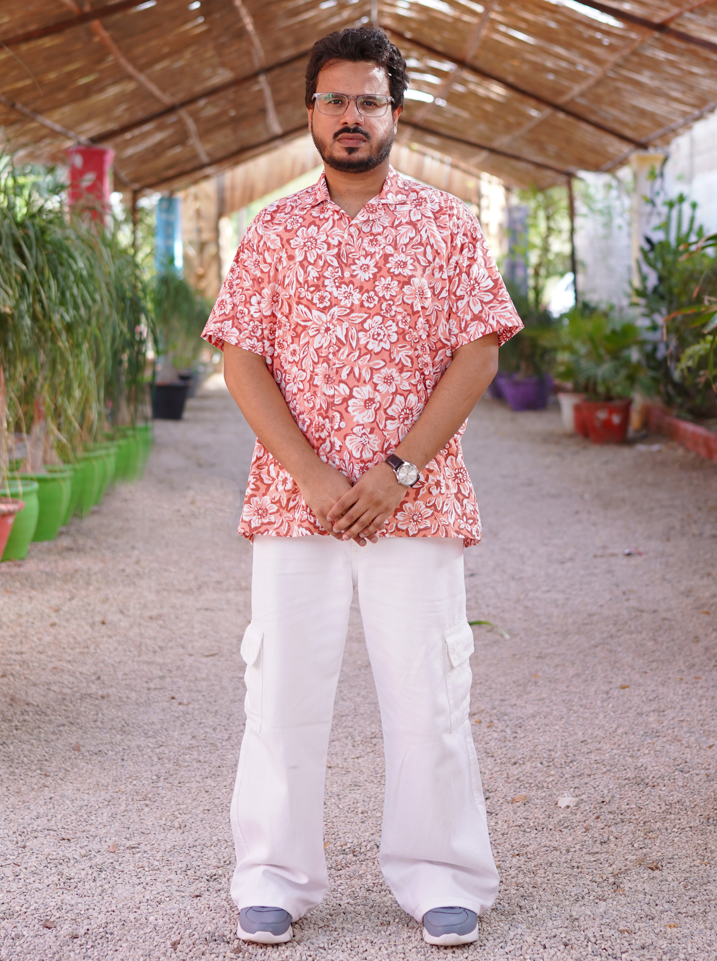 Floweret - Men - Relaxed Fit Shirt