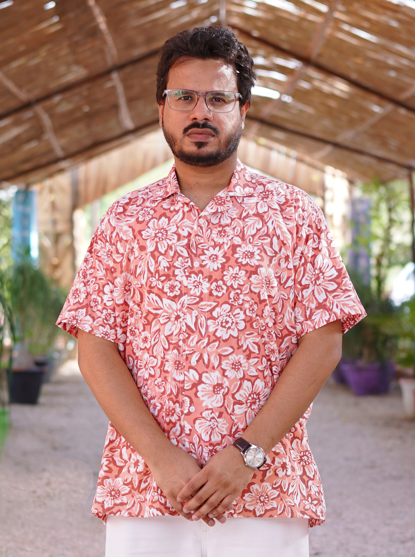 Floweret - Men - Relaxed Fit Shirt